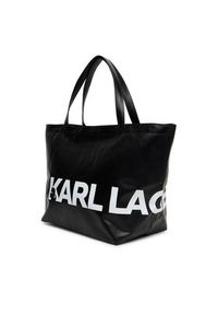 Karl Lagerfeld - KARL LAGERFELD Torebka A3W50029 Czarny. Kolor: czarny. Materiał: skórzane #5
