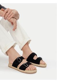 Quiksilver Klapki CEO-CROSSJACK-01 Czarny. Kolor: czarny. Materiał: materiał #8