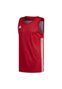 Adidas - 3G Speed Reversible Jersey. Kolor: biały, czerwony, wielokolorowy. Materiał: jersey, poliester