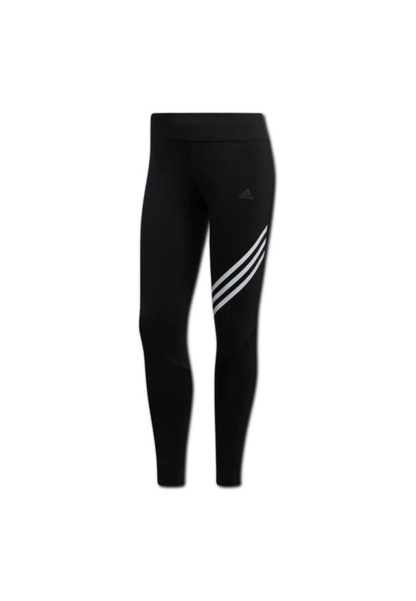 Legginsy treningowe damskie Adidas Run It. Kolor: czarny. Materiał: poliester, elastan. Sport: bieganie