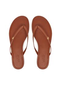 Lauren Ralph Lauren - Japonki LAUREN RALPH LAUREN. Kolor: brązowy #1