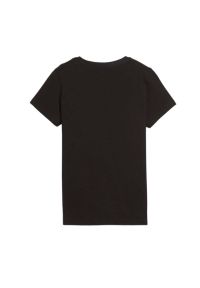 Puma - Koszulka damska PUMA ESS+ Graphic Tee. Kolor: czarny