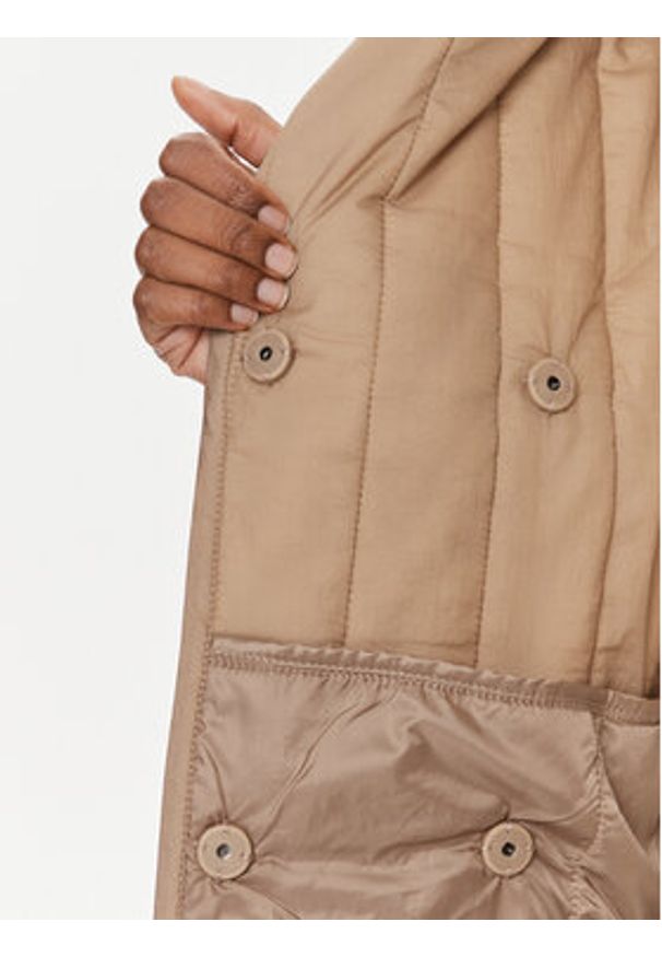 Calvin Klein Kurtka przejściowa K20K206767 Brązowy Relaxed Fit. Kolor: brązowy. Materiał: syntetyk