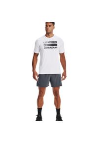 Koszulka męska Under Armour Team Issue Wordmark SS. Kolor: biały #2