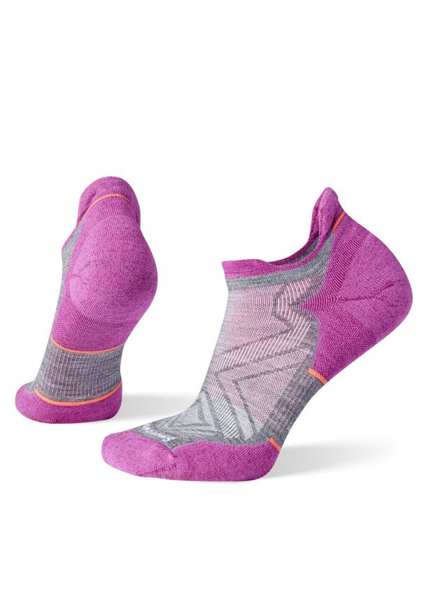 Skarpety Biegowe Damskie Smartwool Run Targeted Cushion Low Ankle Socks. Kolor: różowy. Sport: bieganie