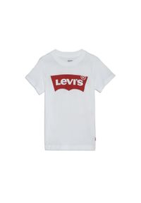 Levi's® - Koszulka z krótkim rękawem Dziecięca Levi's Batwing Tee. Kolor: biały. Długość rękawa: krótki rękaw. Długość: krótkie #1