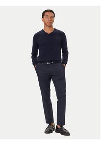 Guess Sweter M5YR27 Z0122 Granatowy Slim Fit. Kolor: niebieski. Materiał: syntetyk #4
