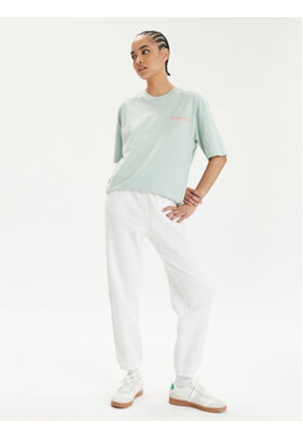 4f - 4F T-Shirt 4FWSS24TTSHF1265 Zielony Oversize. Kolor: zielony. Materiał: bawełna