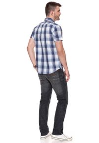 Wrangler - KOSZULA MĘSKA KRÓTKI RĘKAW WRANGLER SS 1PKT SHIRT PATRIOT BLUE W5860NQ5H. Materiał: materiał. Długość rękawa: krótki rękaw. Długość: krótkie #7