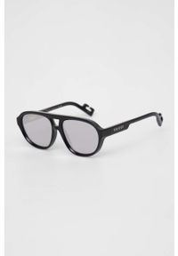Gucci okulary przeciwsłoneczne GG1239S męskie kolor czarny. Kolor: czarny #9