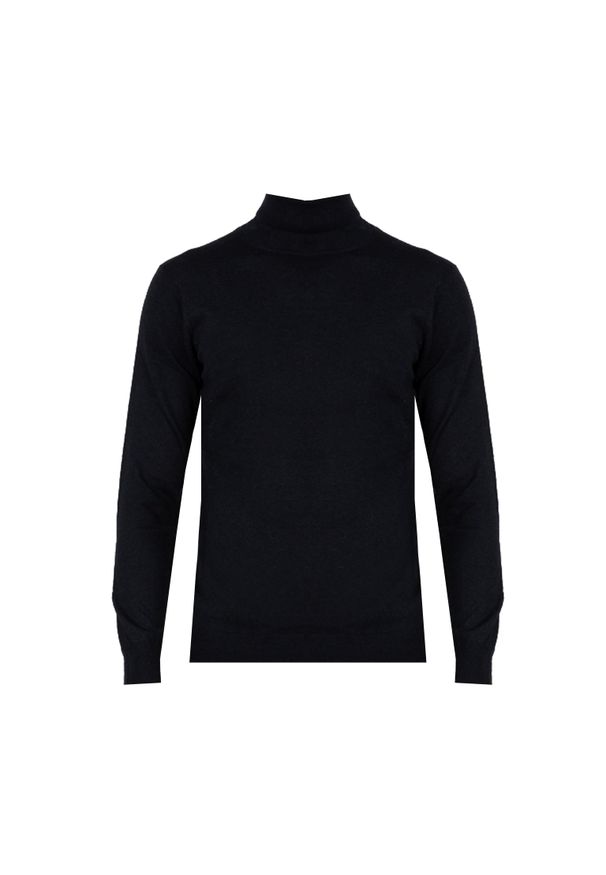 Xagon Man Sweter "Turtleneck" | A22081&ELV18 | Mężczyzna | Granatowy. Okazja: na co dzień. Typ kołnierza: golf. Kolor: niebieski. Materiał: wełna, poliester, nylon, akryl. Styl: casual