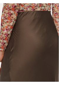 Guess Spódnica maxi Annachiara W4GD12 WD8G2 Brązowy Regular Fit. Kolor: brązowy. Materiał: syntetyk #3