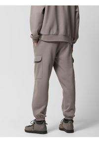 outhorn - Spodnie dresowe joggery męskie Outhorn - szare. Kolor: szary. Materiał: dresówka #2