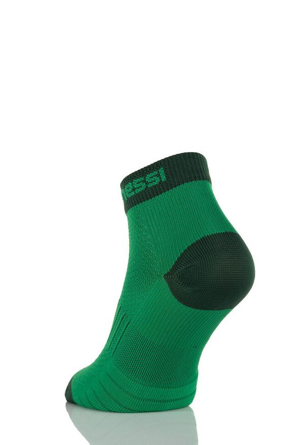 NESSI SPORTSWEAR - Skarpety do biegania bezszwowe Unisex Nessi Sportswear. Kolor: zielony