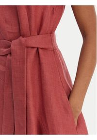 Weekend Max Mara Sukienka letnia Esordio 2615221052 Czerwony Regular Fit. Kolor: czerwony. Materiał: len. Sezon: lato #3