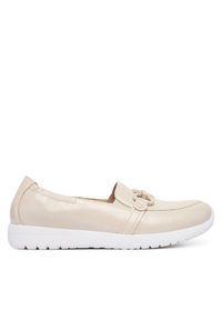 Półbuty Caprice. Kolor: beżowy #1
