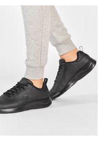 skechers - Skechers Sneakersy Eazy Vibez 999253/BBK Czarny. Kolor: czarny. Materiał: skóra #6