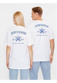 Converse T-Shirt Gf Retro Chuck Graphic Tee 2 10025913-A01 Biały Regular Fit. Kolor: biały. Materiał: bawełna. Styl: retro #4