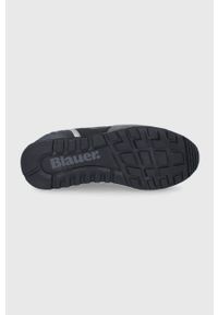 Blauer Buty kolor czarny. Nosek buta: okrągły. Zapięcie: sznurówki. Kolor: czarny. Materiał: guma #3