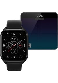 AMAZFIT - Smartwatch Amazfit GTS 4 Infinite Black + Waga Smart Scale. Rodzaj zegarka: smartwatch
