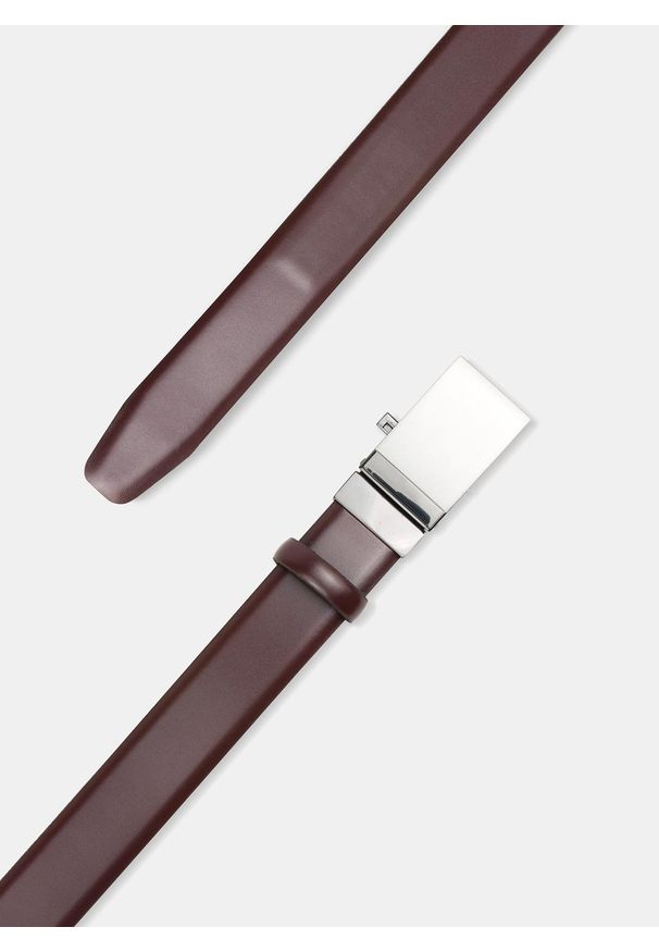 Pako Lorente - PAKO LORENTE – Pasek męski P000B-PX-805-A. Materiał: skóra. Styl: elegancki