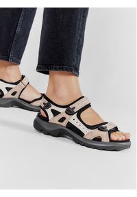 ecco - ECCO Sandały Offroad 06956354695 Beżowy. Kolor: beżowy. Materiał: nubuk, skóra #3