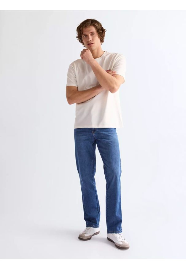 Wrangler - MĘSKIE SPODNIE WRANGLER TEXAS MID VISUAL 112380861