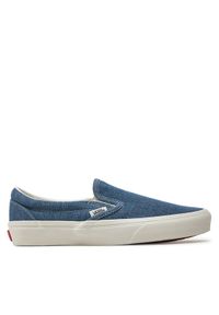 Vans Tenisówki Classic Slip-On VN0009Q7Y6Z1 Niebieski. Zapięcie: bez zapięcia. Kolor: niebieski #1