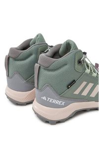 Adidas - adidas Trekkingi Terrex Mid GORE-TEX JI1356 Zielony. Kolor: zielony. Materiał: materiał #5