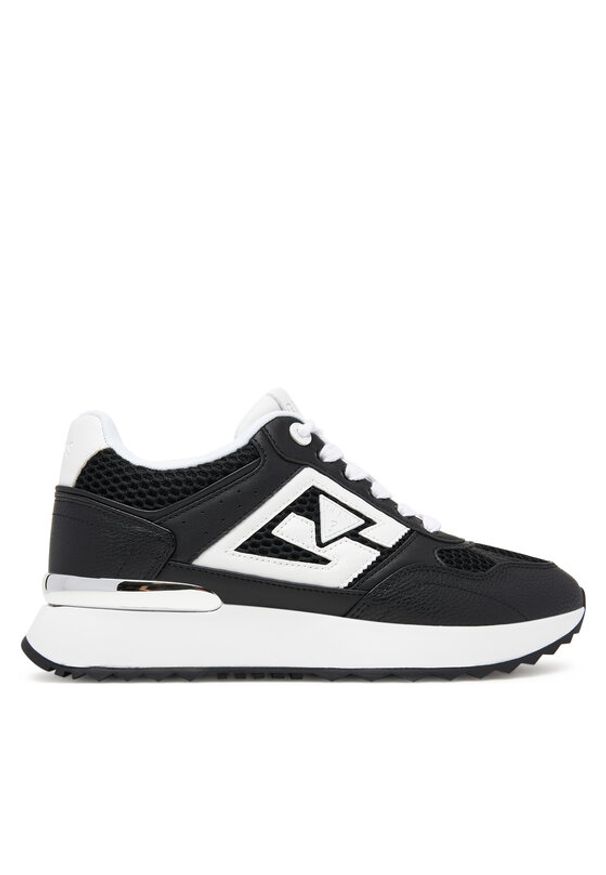 Guess Sneakersy FLTKOR ELE12 Czarny. Kolor: czarny. Materiał: materiał