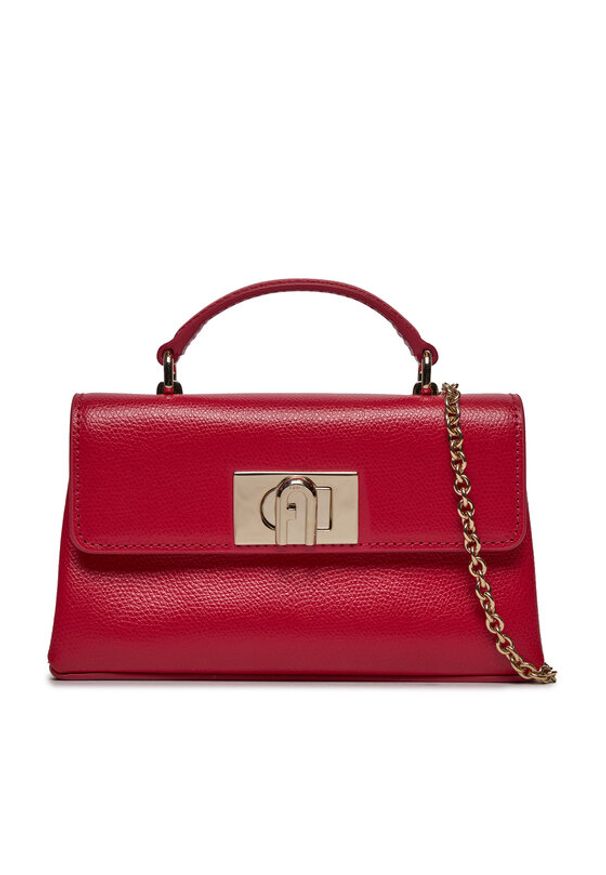 Furla Torebka 1927 Mini Crossbody Top WE00423ARE0002673S1007 Czerwony. Kolor: czerwony