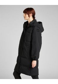 Lee - LEE LONG PUFFER DAMSKA KURTKA ZIMOWA BLACK L56IXW01. Sezon: zima