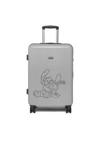 Disney Classics Walizka średnia CEO-SW-ACCCS-SS26-244DCLS-M Szary. Kolor: szary. Wzór: motyw z bajki #1