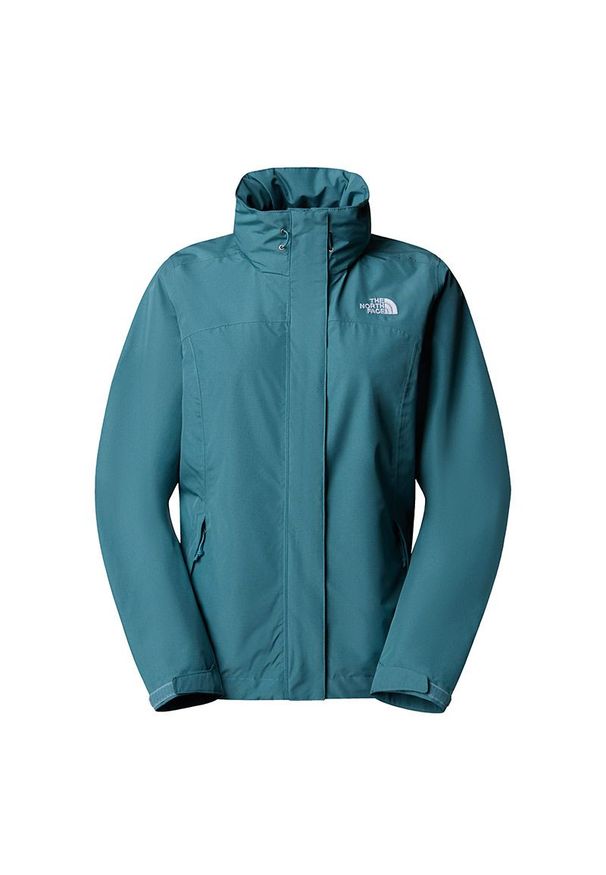 Kurtka The North Face Sangro 00A3X623I1 - niebieska. Typ kołnierza: kaptur. Kolor: niebieski. Materiał: tkanina, poliester, dzianina. Sezon: zima