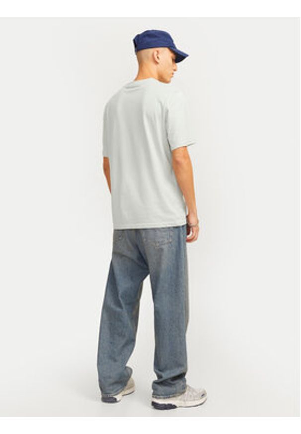 Jack & Jones - Jack&Jones T-Shirt Eight Skull 12264841 Szary Standard Fit. Kolor: szary. Materiał: bawełna