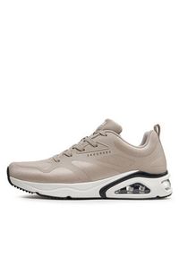 skechers - Skechers Sneakersy Tres-Air Uno-Revolution-Airy 183070/NAT Beżowy. Kolor: beżowy #4