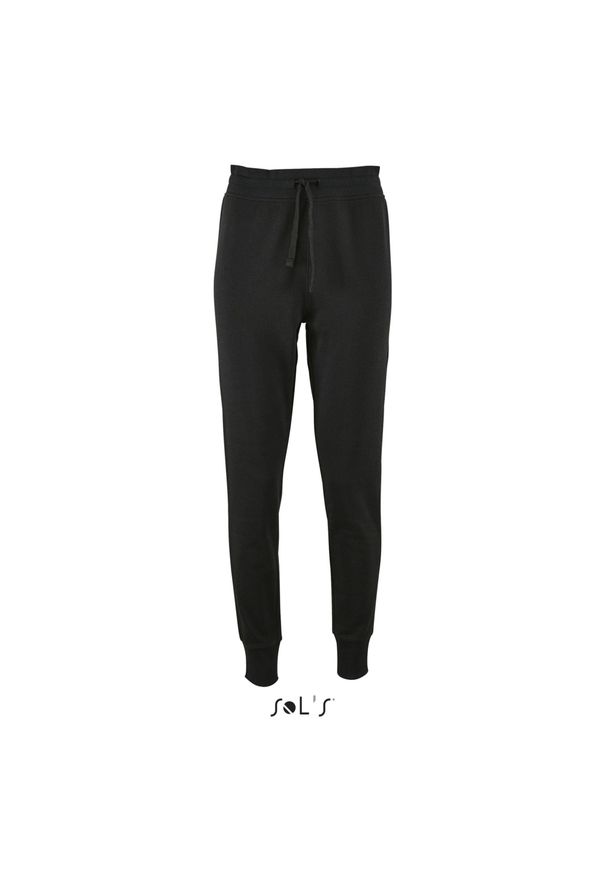 SOL'S - Damskie spodnie dresowe Sol's Jake. Kolor: czarny. Materiał: dresówka. Długość: długie. Sport: bieganie