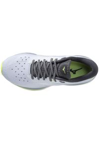 Buty do biegania damskie Mizuno J1GD210203. Kolor: szary. Materiał: tkanina. Szerokość cholewki: normalna