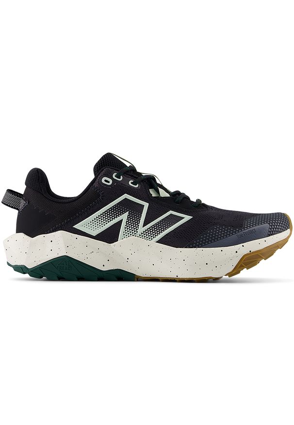 Buty męskie New Balance DynaSoft Nitrel v6 MTNTRLG6 – czarne. Kolor: czarny. Materiał: syntetyk, materiał. Szerokość cholewki: normalna. Sport: fitness, bieganie