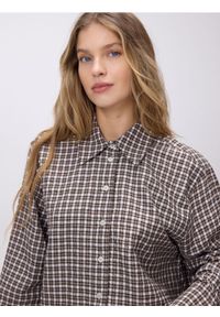 Reserved - Koszula w kratę - wielobarwny. Materiał: bawełna, tkanina #1