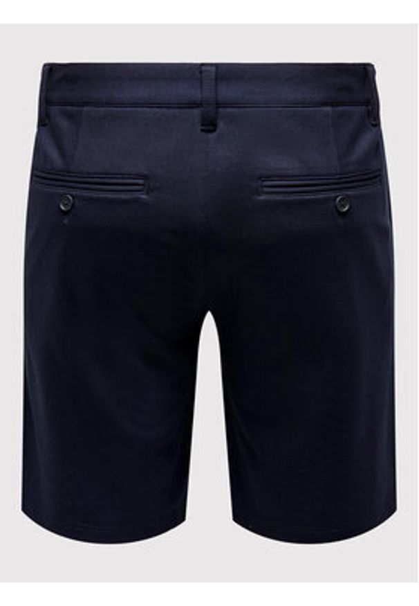 Only & Sons Szorty materiałowe Mark 22018667 Granatowy Regular Fit. Kolor: niebieski. Materiał: syntetyk