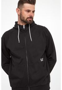 EA7 Emporio Armani - Bluza męska z kapturem EA7 EMPORIO ARMANI. Typ kołnierza: kaptur