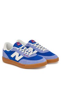 New Balance Sneakersy UN440RTB Granatowy. Kolor: niebieski. Materiał: zamsz, skóra #5