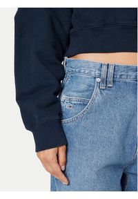 Tommy Jeans Bluza Varsity DW0DW19291 Granatowy Relaxed Fit. Kolor: niebieski. Materiał: bawełna #5