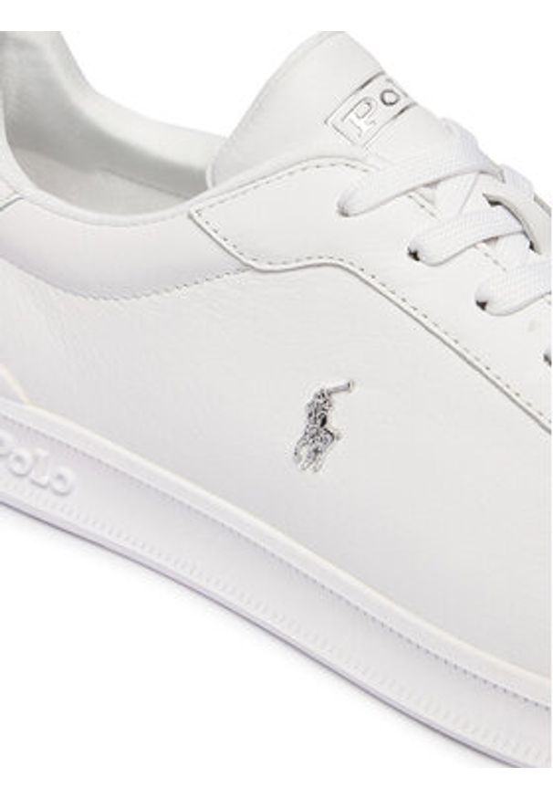 Polo Ralph Lauren Sneakersy 809P07158002 Biały. Kolor: biały. Materiał: skóra