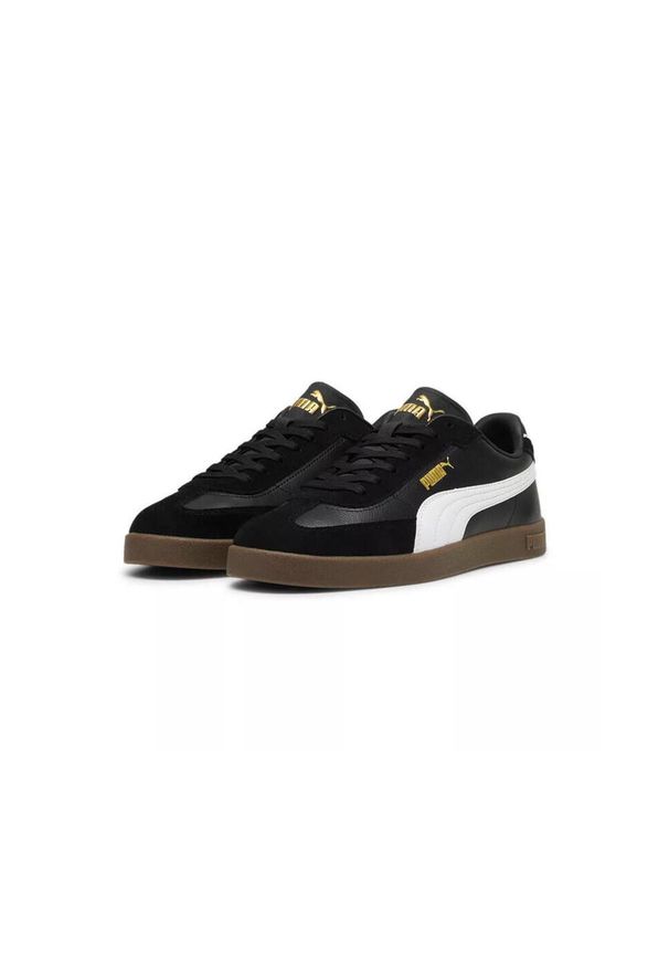 Buty do chodzenia męskie Puma Club Ii Era. Kolor: czarny. Materiał: skóra, zamsz. Szerokość cholewki: normalna. Sport: turystyka piesza