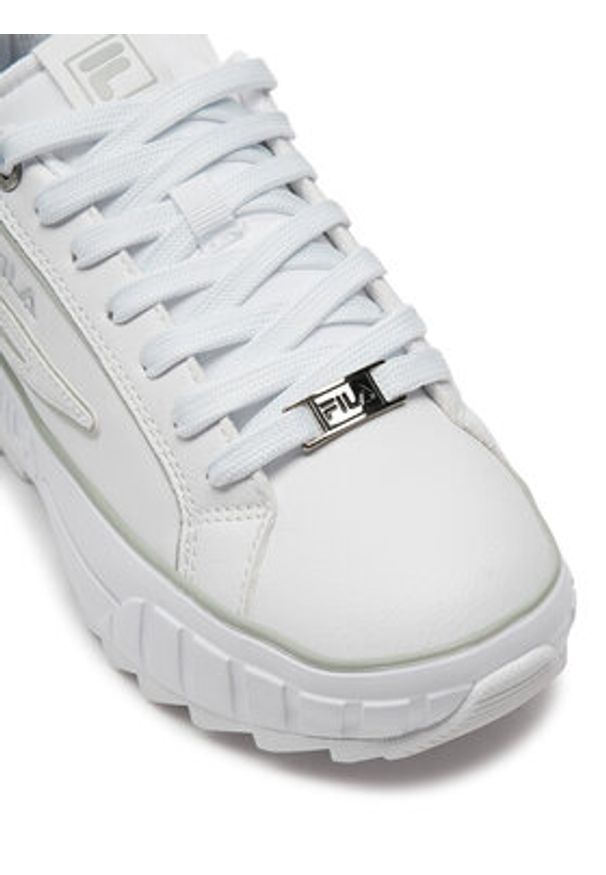 Fila Sneakersy FFW0493 10004 Biały. Kolor: biały. Materiał: skóra