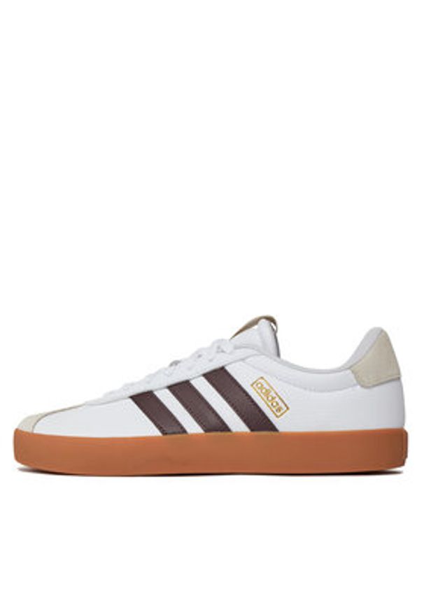 Adidas - adidas Sneakersy VL Court 3.0 ID6288 Biały. Kolor: biały. Materiał: skóra
