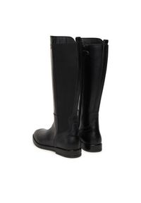 TOMMY HILFIGER - Tommy Hilfiger Kozaki T4A6-34036-0036 Czarny. Kolor: czarny. Materiał: skóra #5