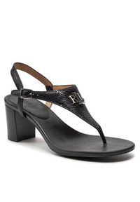 Lauren Ralph Lauren Sandały 802935564001 Czarny. Kolor: czarny. Materiał: skóra #4